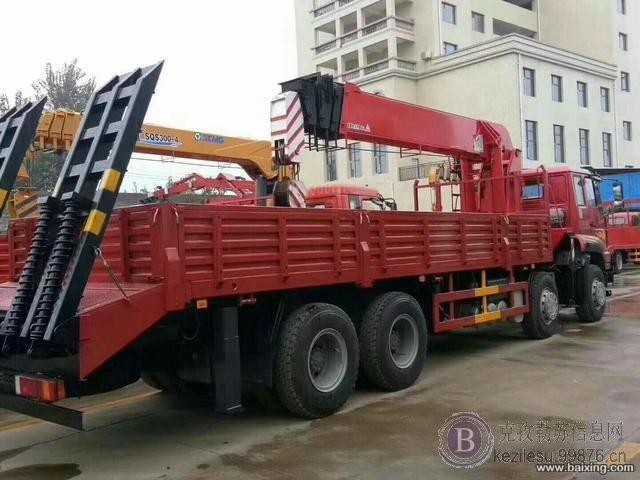 国五东风天龙10吨随车吊价格_10吨徐工随车吊起重